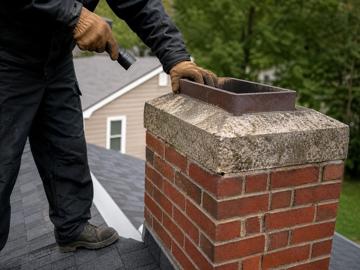 Hallowell Chimney Repair work in Thomaston